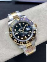 Rolex GMT Master II Black Bi Color Oyster 116713-LN-78203 Clean Factory