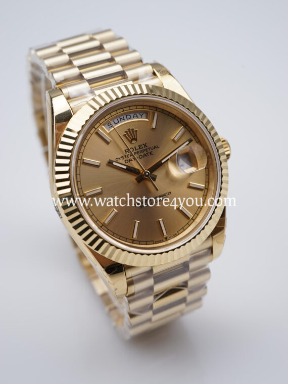 Rolex DayDate Champagne Dial Yellow Gold 40MM BP