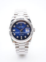 Rolex DayDate Blue Ombre Dial White Gold 36MM BP