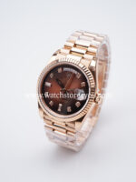 Rolex DayDate Brown Ombre Dial Rose Gold 36MM BP