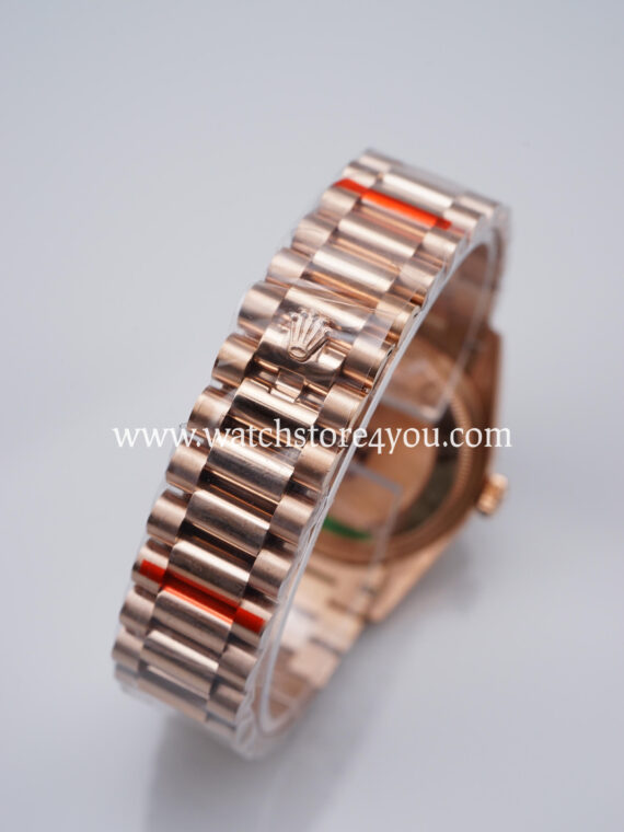 Rolex DayDate Brown Ombre Dial Rose Gold 36MM BP