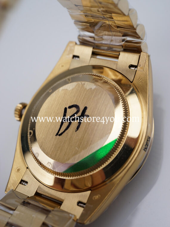 Rolex DayDate Green Roman Dial Yellow Gold 40MM BP