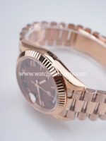 Rolex DayDate Chocolate Roman Dial Rose Gold 40MM BP