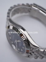 Rolex DateJust Blue Diamond Dial Fluted Jubilee 41MM BP