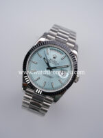 Rolex DayDate Ice Blue Hive Dial Platina 40MM BP