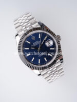 Rolex DateJust Blue Dial Fluted Jubilee 41MM BP