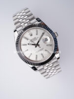 Rolex DateJust Silver Dial Fluted Jubilee 41MM BP