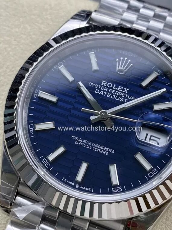 Rolex Datejust Blue Motif Jubilee 41MM VSF Factory