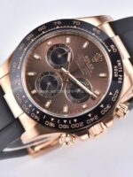 Rolex Cosmograph Daytona Chocolate Rose Gold Oysterflex Clean Factory