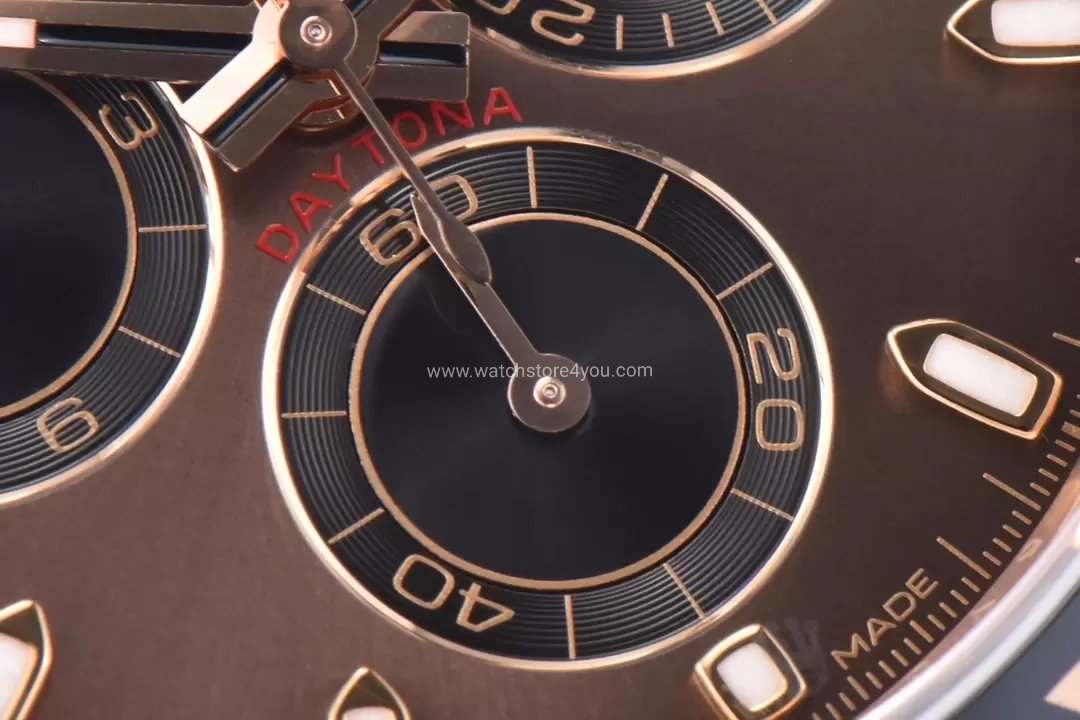 Rolex Cosmograph Daytona Chocolate Rose Gold Oysterflex Clean Factory