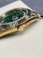 *Heavy Edition V4* Rolex Daydate Green Yellow Gold Tungsten Steel 40MM GM Factory