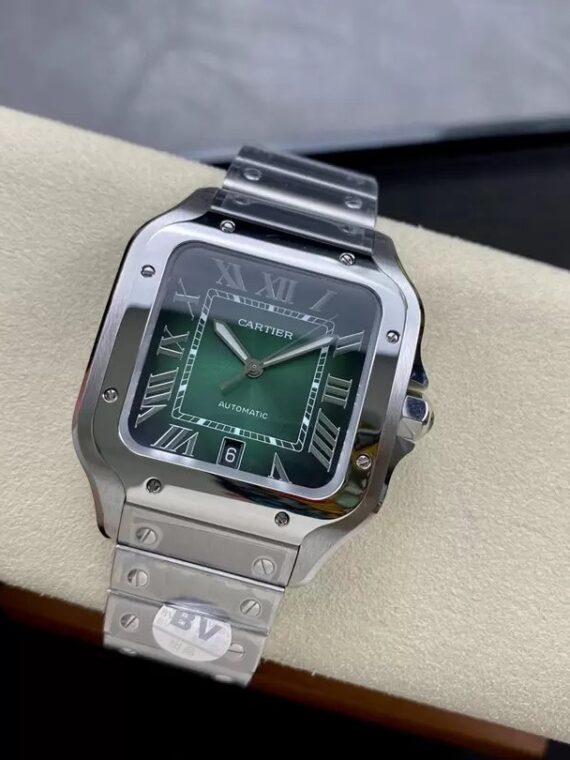 Cartier Santos Green WSSA0062 40MM BV Factory