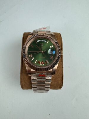 Rolex DayDate Olive Green Rose Gold 40MM AAA