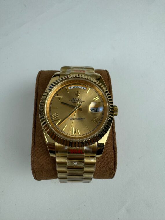 Rolex DayDate Champagne Roman Yellow Gold 40MM AAA