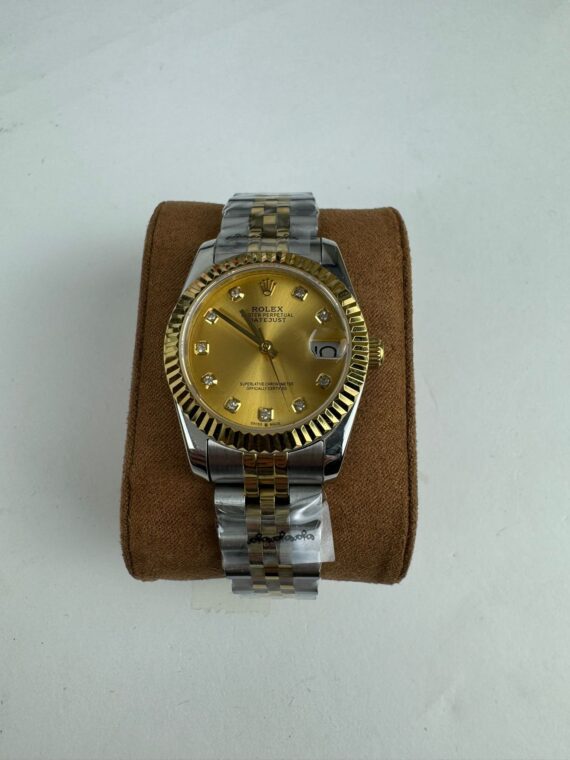 Rolex Lady Datejust Champagne Diamond Yellow Gold 31MM AAA