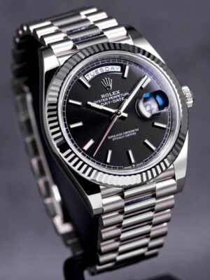 Rolex DayDate Black No Numeral 40MM AAA