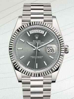 Rolex DayDate Grey No Numeral 40MM AAA